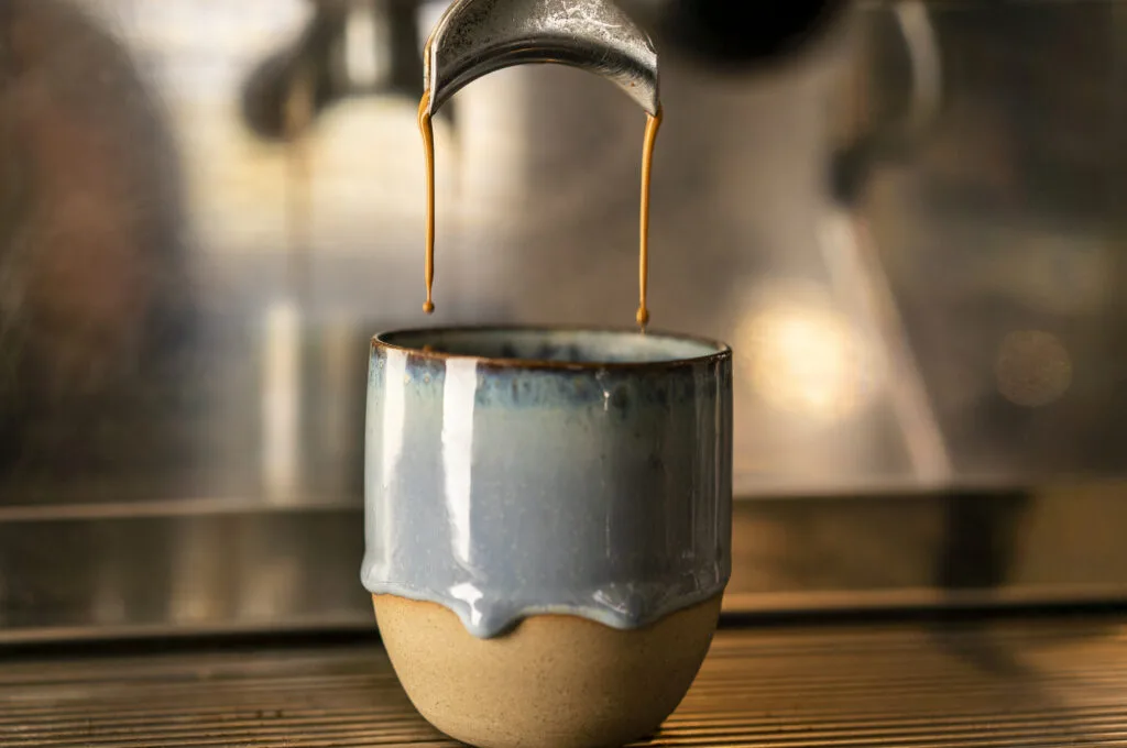 Coffee pouring